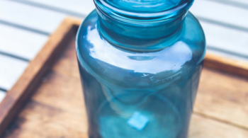 Bright Blue Success Jar